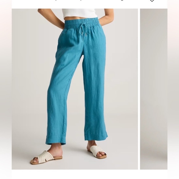 Quince Blue Women's Pants 30” inseam - Picture 1 of 4